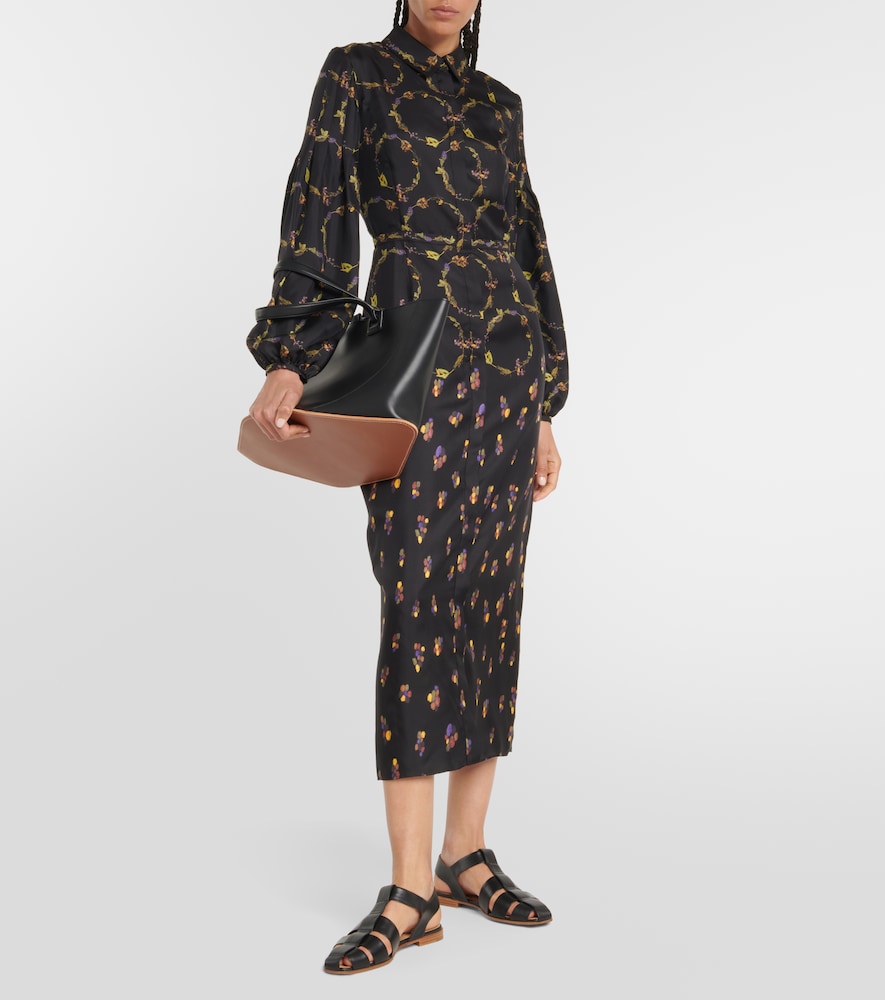 Gabriela Hearst Mauri printed silk twill maxi dress