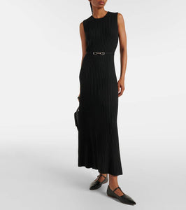 Gabriela Hearst Meier wool and cashmere maxi dress