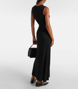 Gabriela Hearst Meier wool and cashmere maxi dress