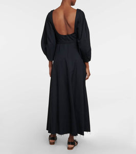 Gabriela Hearst Mena silk midi dress