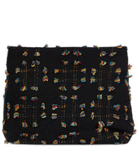 Gabriela Hearst Phoebe fringed cashmere clutch
