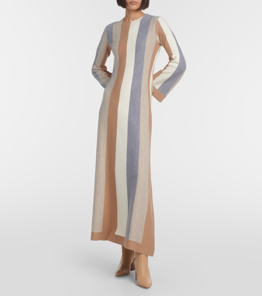Gabriela Hearst Quinlan wool and cashmere maxi dress