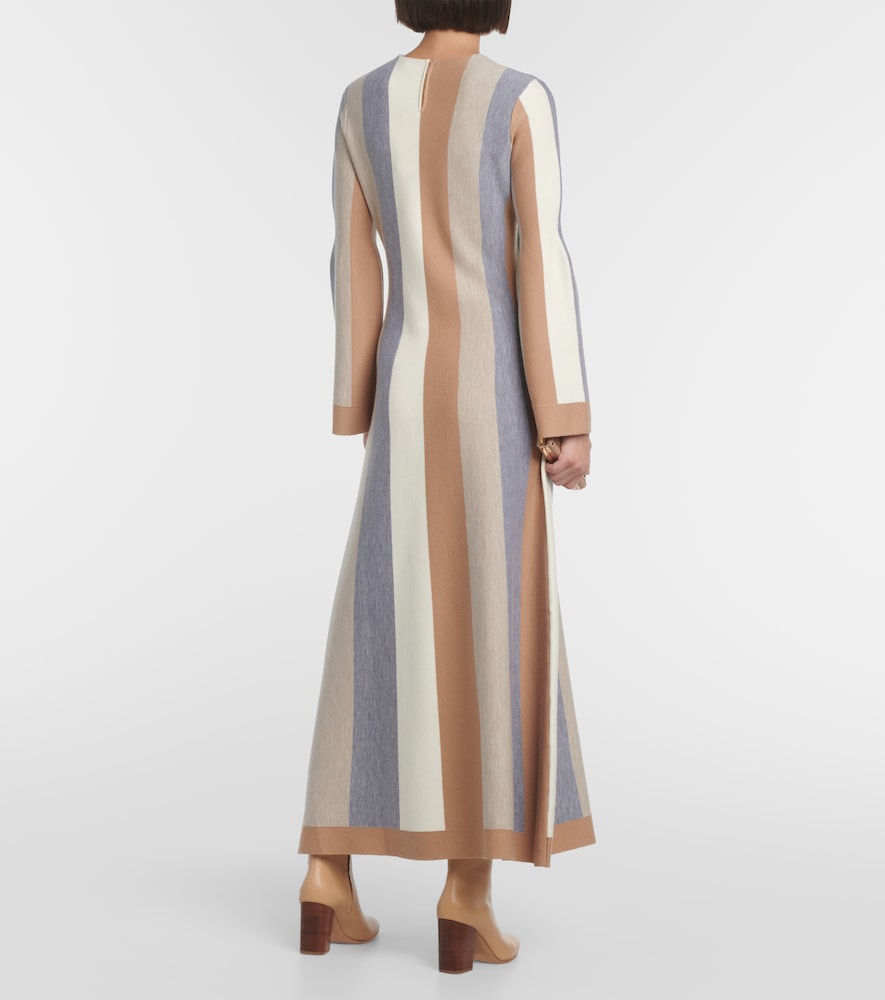 Gabriela Hearst Quinlan wool and cashmere maxi dress