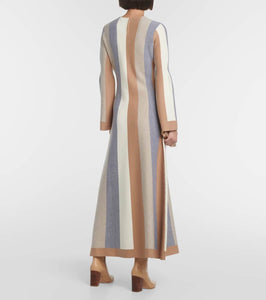 Gabriela Hearst Quinlan wool and cashmere maxi dress