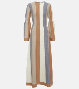 Gabriela Hearst Quinlan wool and cashmere maxi dress