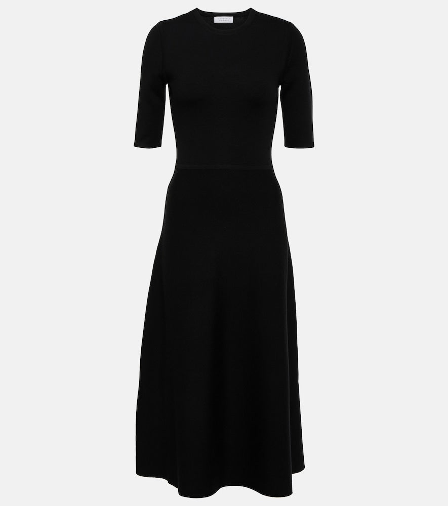 Gabriela Hearst Seymore wool, cashmere, and silk dress. Gabriela Hearst Seymore 羊毛、羊绒和丝绸连衣裙