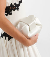 Gabriela Hearst Soft Demi satin clutch
