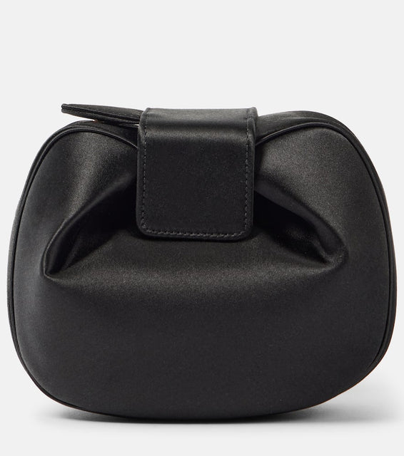 Gabriela Hearst Soft Demi satin clutch. Shop Gabriela Hearst Clutches for women now.