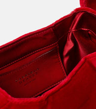 Gabriela Hearst Soft Demi velvet clutch