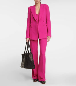 Gabriela Hearst Stephanie wool cr√É¬™pe blazer