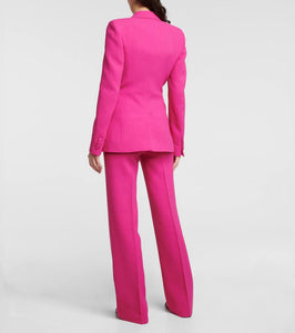 Gabriela Hearst Stephanie wool cr√É¬™pe blazer