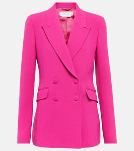 Gabriela Hearst Stephanie wool cr√É¬™pe blazer