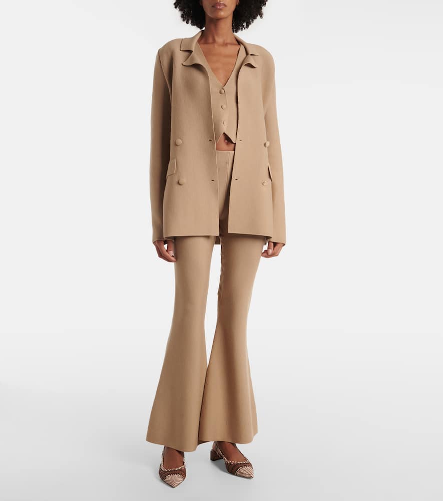 Gabriela Hearst Styx wool and cashmere vest