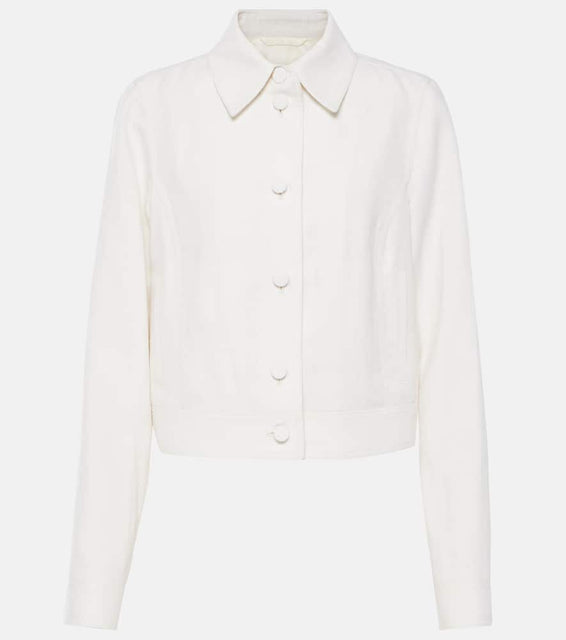 Gabriela Hearst Thereza cropped jacket