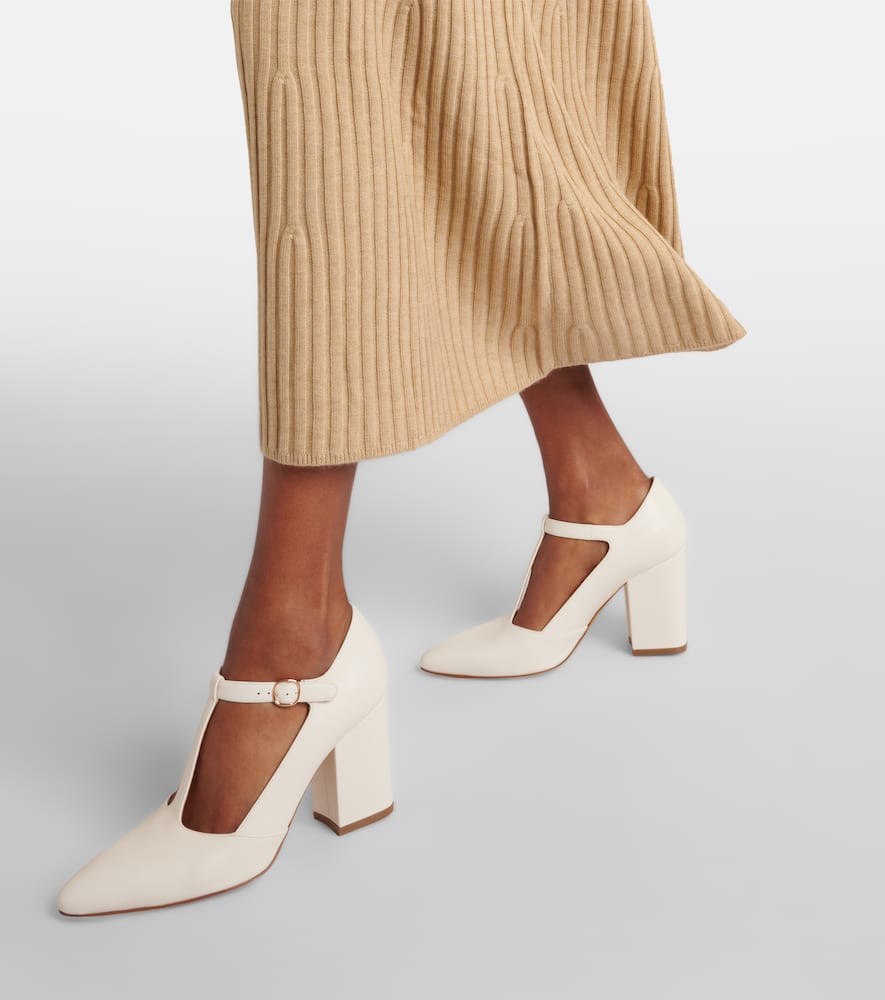 Gabriela Hearst Triana 85 leather pumps