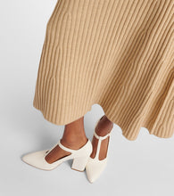 Gabriela Hearst Triana 85 leather pumps