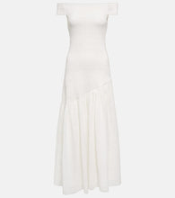 Gabriela Hearst Veloso linen and silk maxi dress