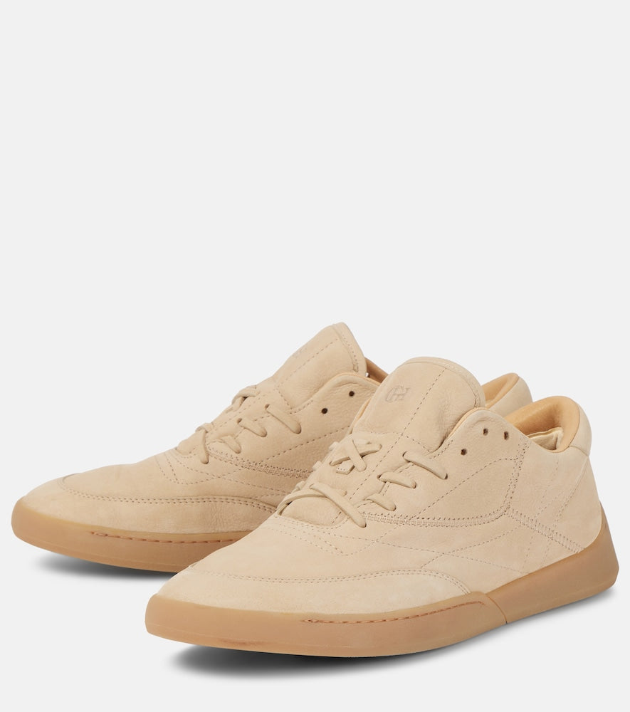 Gabriela Hearst Ohio suede sneakers - Beige Low-Top Sneakers