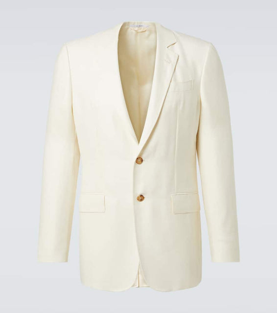 Gabriela Hearst Wool, silk and linen corduroy blazer