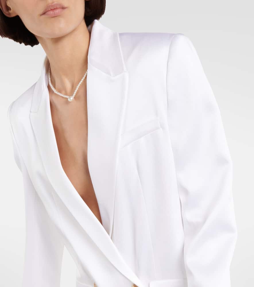 Galvan Bridal Boyfriend double-breasted blazer
