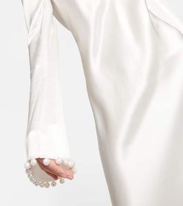 Galvan Bridal Praiano silk gown