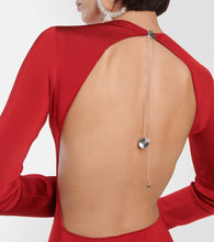 Galvan Long-sleeved gown