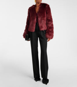 Galvan Manouchi faux fur jacket