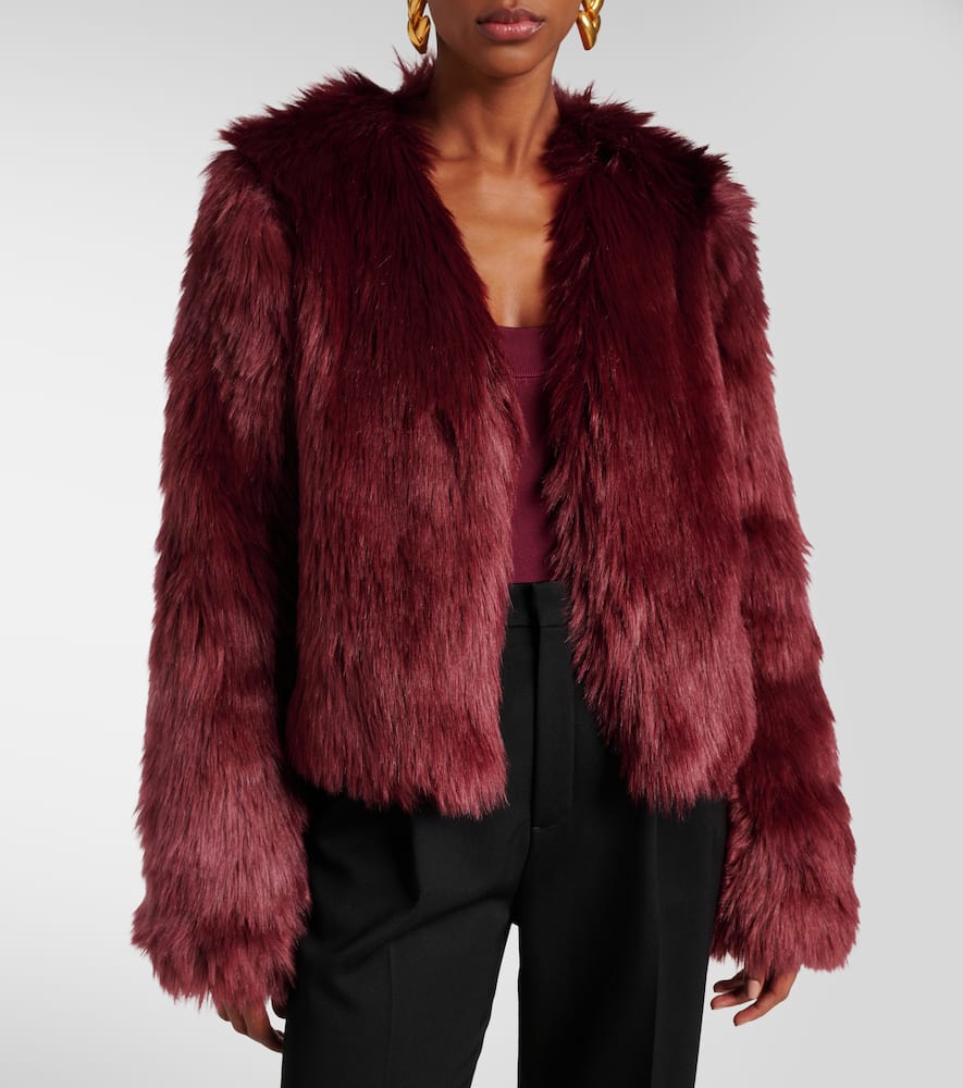 Galvan Manouchi faux fur jacket