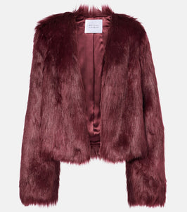 Galvan Manouchi faux fur jacket