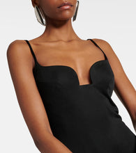 Galvan Nouveau bustier dress