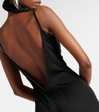 Galvan Nouveau bustier dress