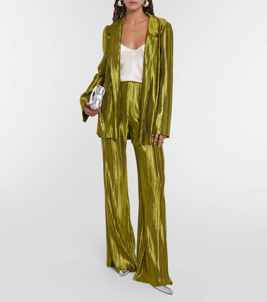 Galvan Nuage pleated blazer