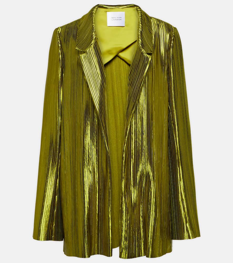 Galvan Nuage pleated blazer