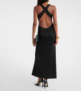 Galvan Opta midi dress