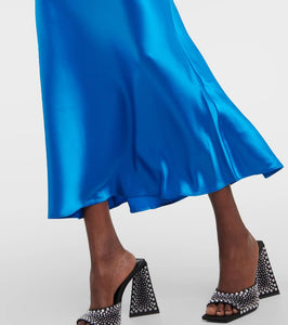 Galvan Siena halterneck midi dress