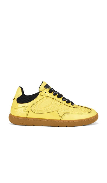 Ganni '08 Sneaker in Yellow | Blazing Yellow Lifestyle Sneakers for Women