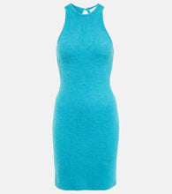 Ganni Alpaca and wool-blend minidress