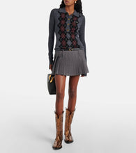 Ganni Black Feminine faux leather knee-high boots