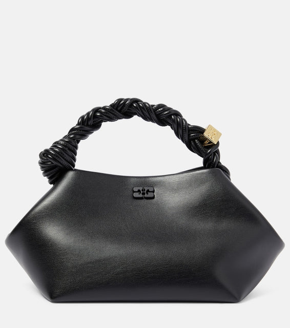 Ganni Bou Small leather shoulder bag. Shop Ganni Shoulder Bags for women now.