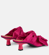 Ganni Bow-trimmed mules