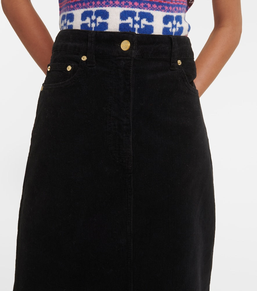 Ganni Corduroy maxi skirt