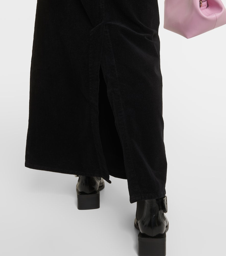 Ganni Corduroy maxi skirt