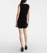 Ganni Cotton corduroy minidress