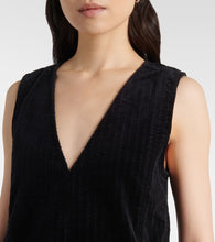 Ganni Cotton corduroy minidress