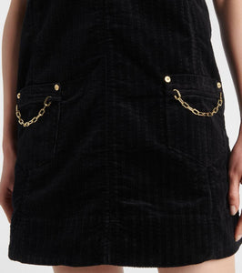 Ganni Cotton corduroy minidress
