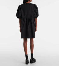 Ganni Cotton poplin minidress