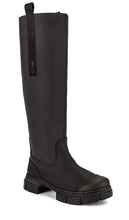 Ganni Country Boot in Black