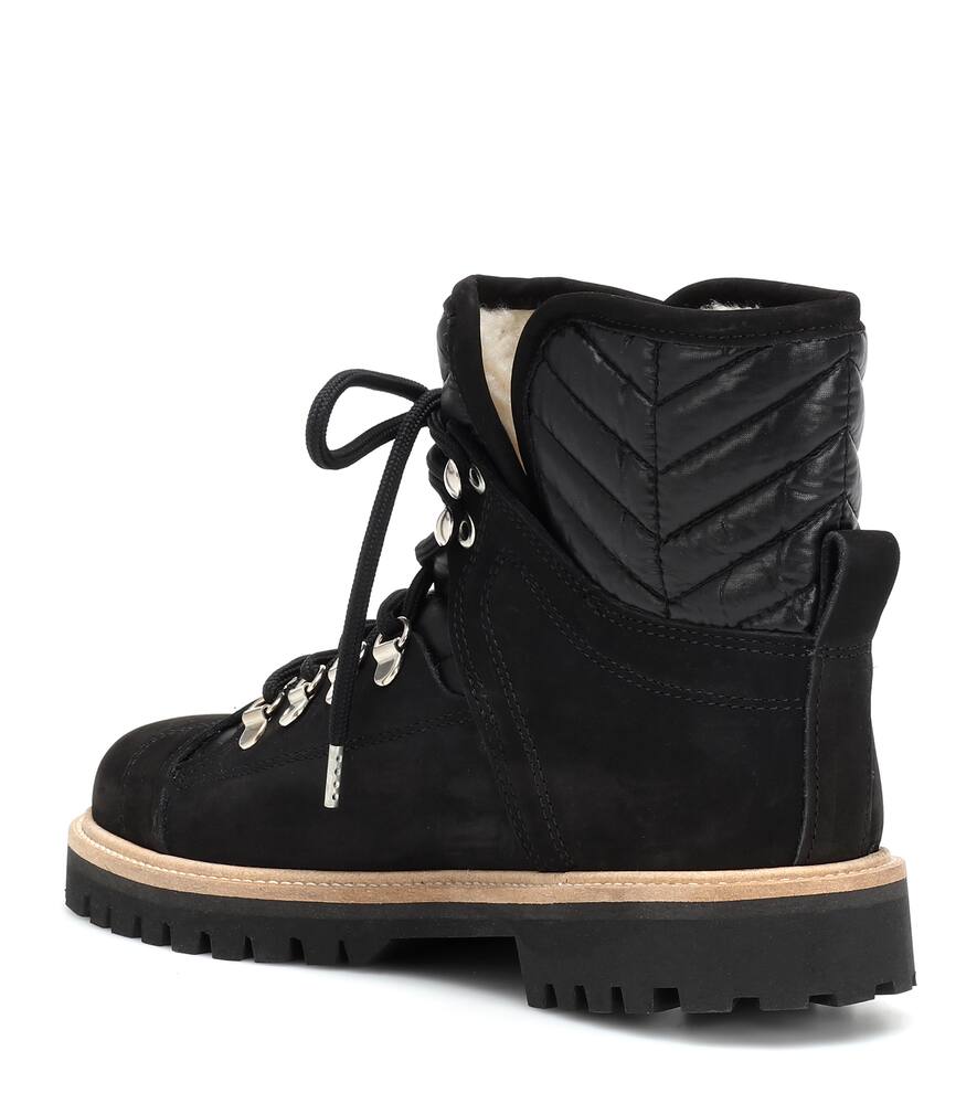 Ganni Edna suede ankle boots