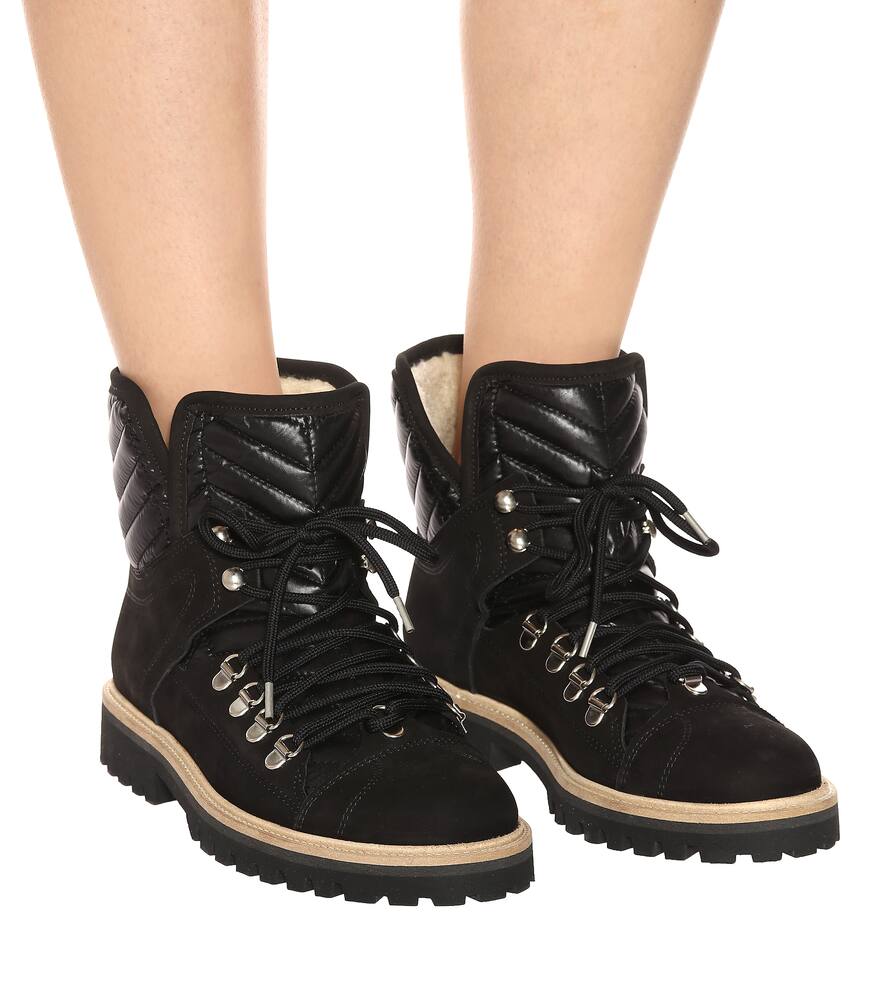 Ganni Edna suede ankle boots