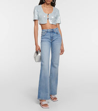 Ganni Embellished faux leather sandals